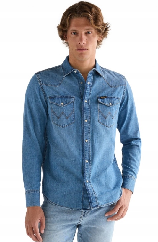 Pánská podzimní košile Wrangler 112378393 M