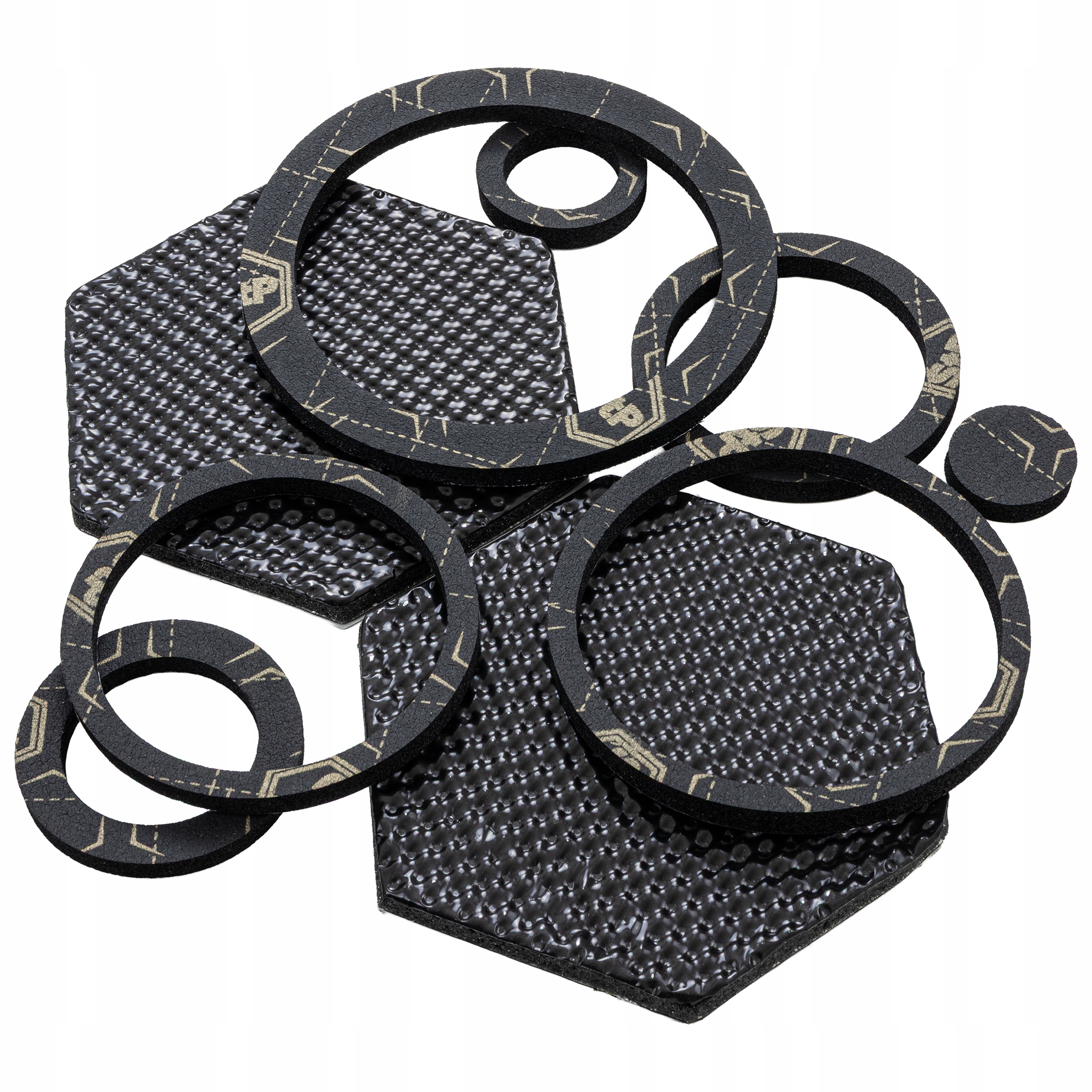 Crystal Professional akustické panely pro reproduktory do auta s lepidlem