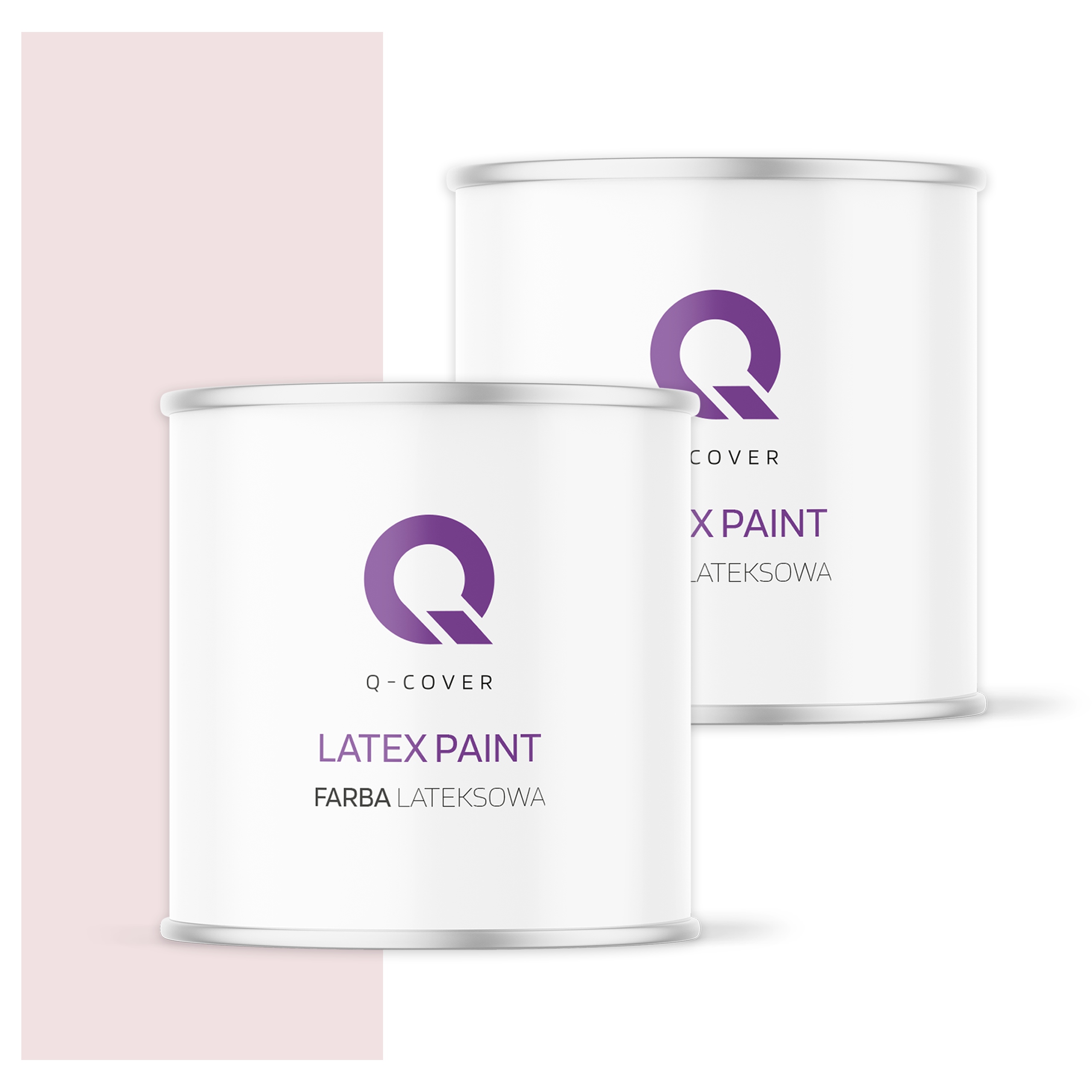 Barva vnitřní stropní barva 2L Hluboká matná barva Bílá Růžová H3678