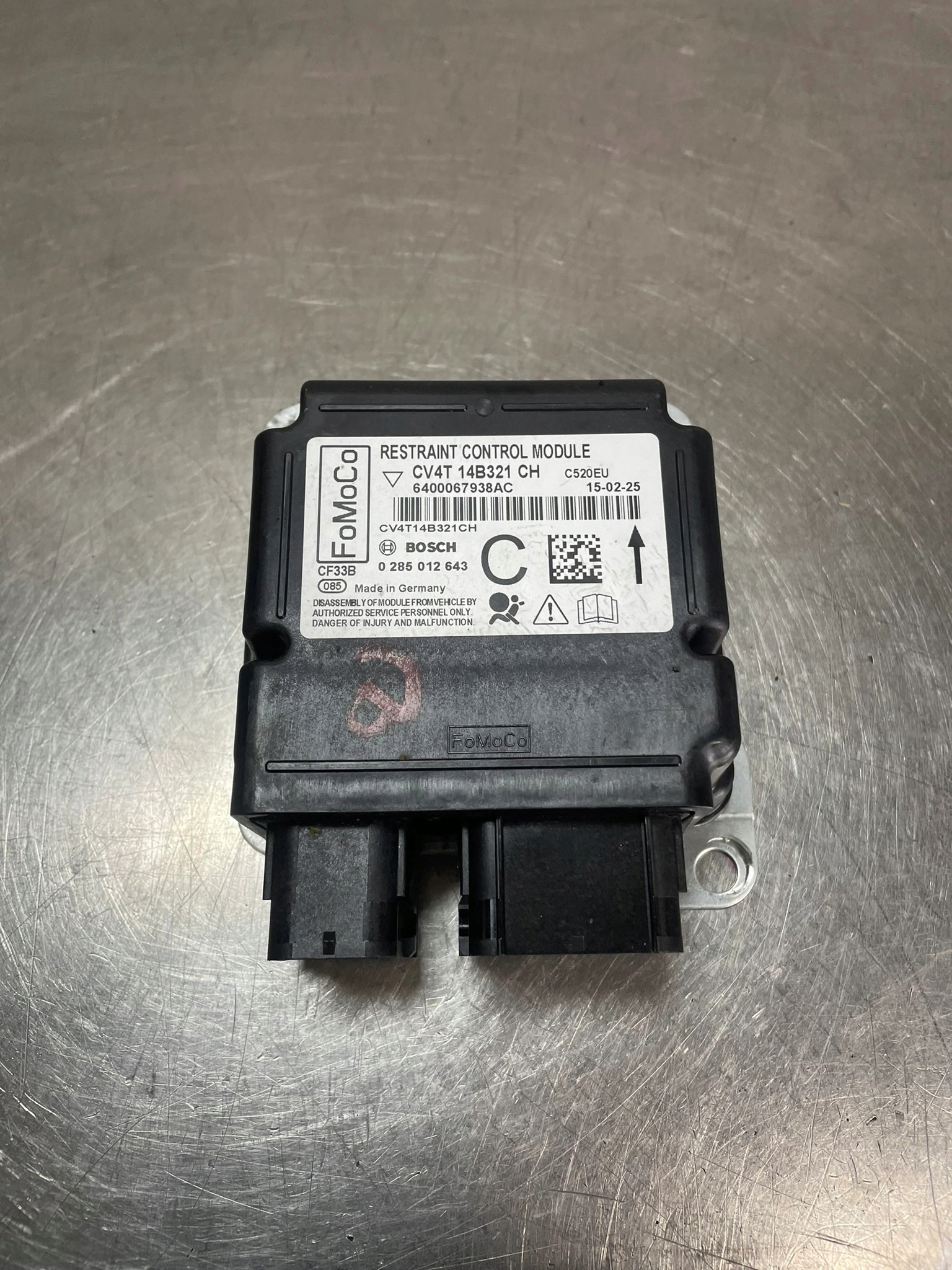 SENSOR PODUSZEK AIRBAG FORD KUGA MK2 ORG FV