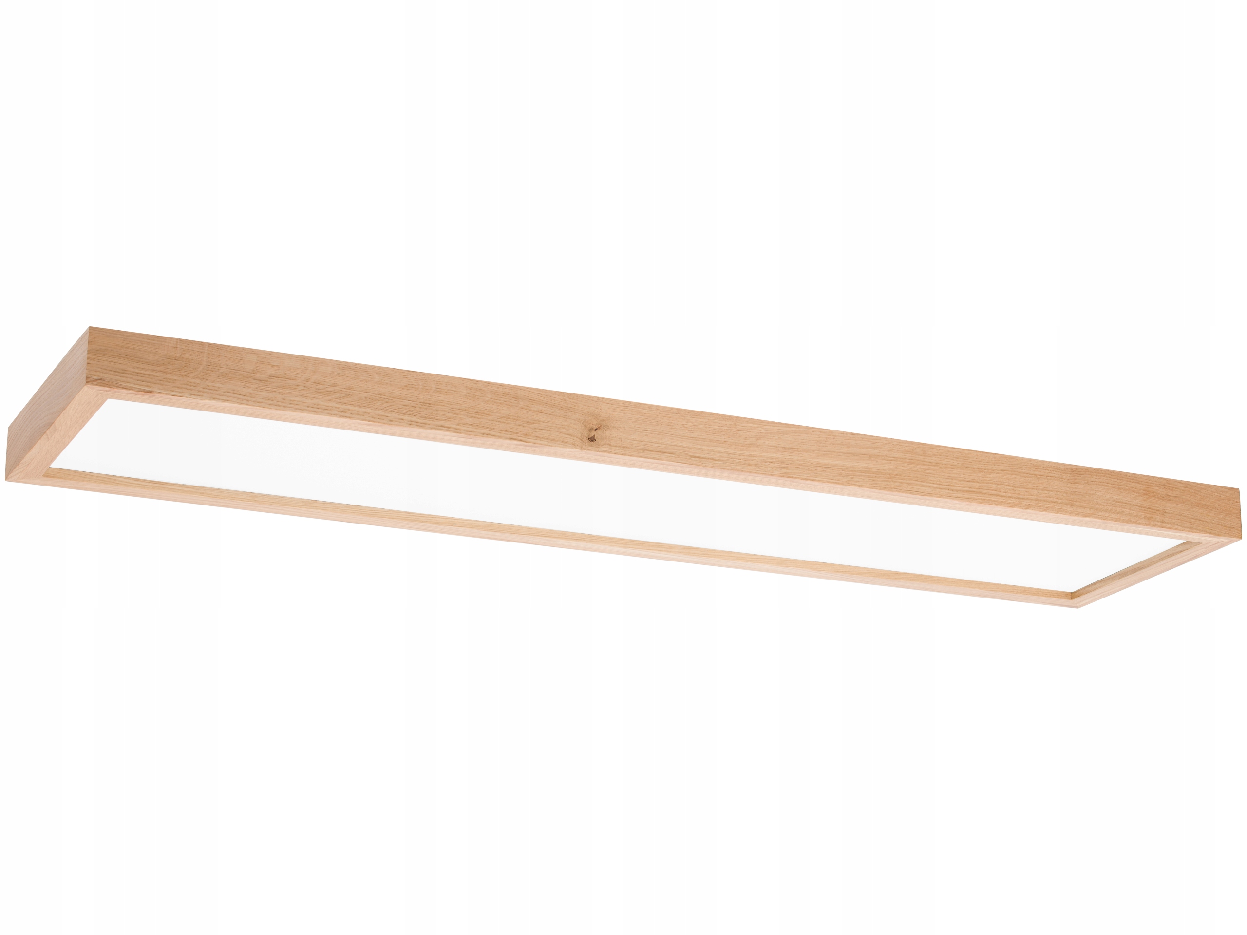 Stropní svítidlo Stropní Svítidlo Led Leja 120x30 Dub 34W do chodby, pokoje Stylová