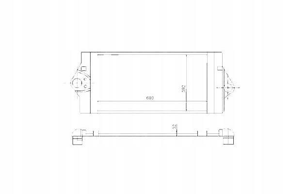 INTERCOOLER RENAULT LAGUNA 2,2DCI NRF Producent części NRF