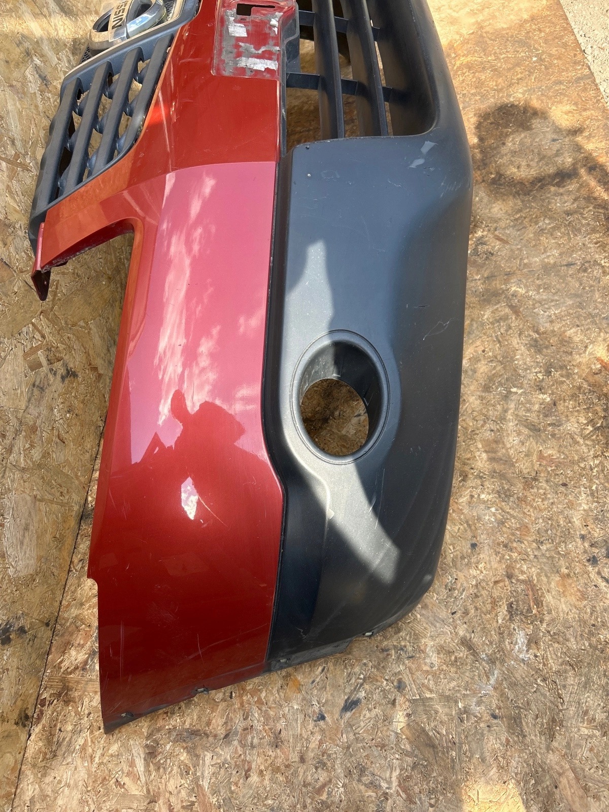bumper front front Nissan Qashqai J10 pomaranczowy