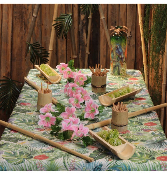 GIRLANDA SZTUCZNE KWIATY RÓŻOWA 220 CM Kod producenta 10352-04