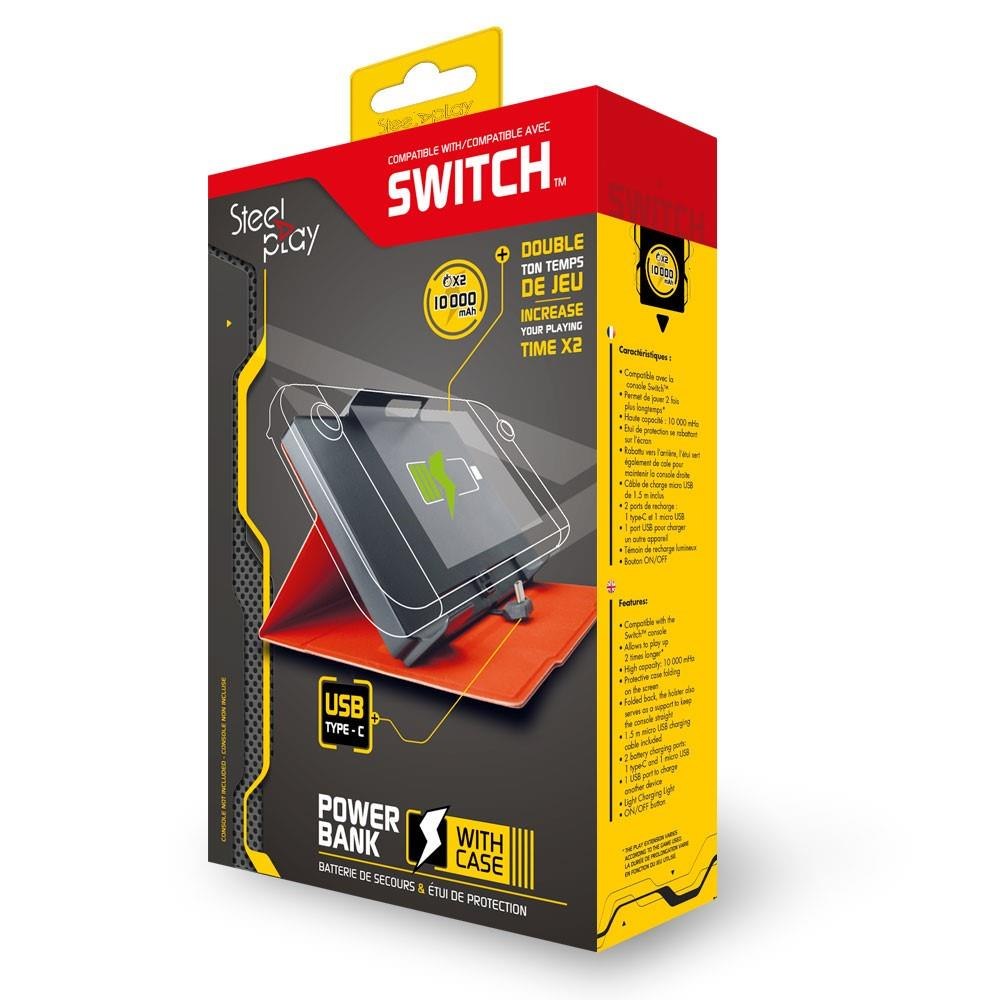 

SteelPlay Nintendo Switch Power Bank 10000mah Etui