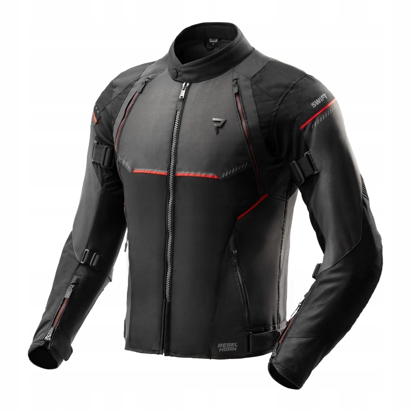 Bunda Rebelhorn Swift Black/dark Grey/red čierna šedá červená Darčeky
