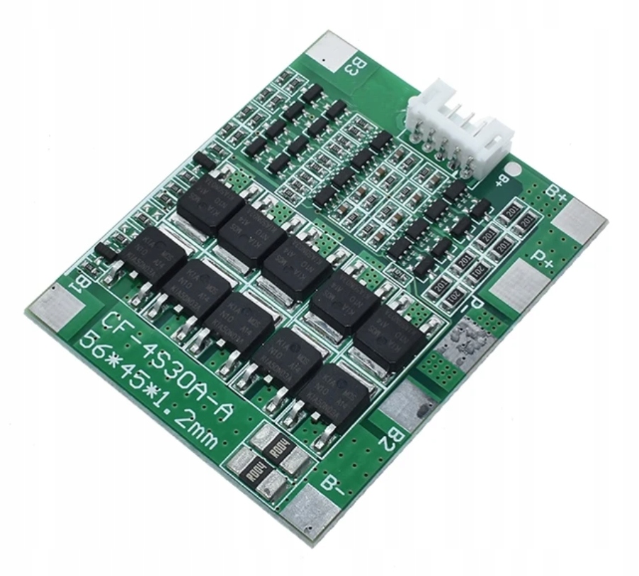 BMS 4S z balanserem 60mA Li-Ion 16,8V 30A/60A 0143 Model 4s 30a