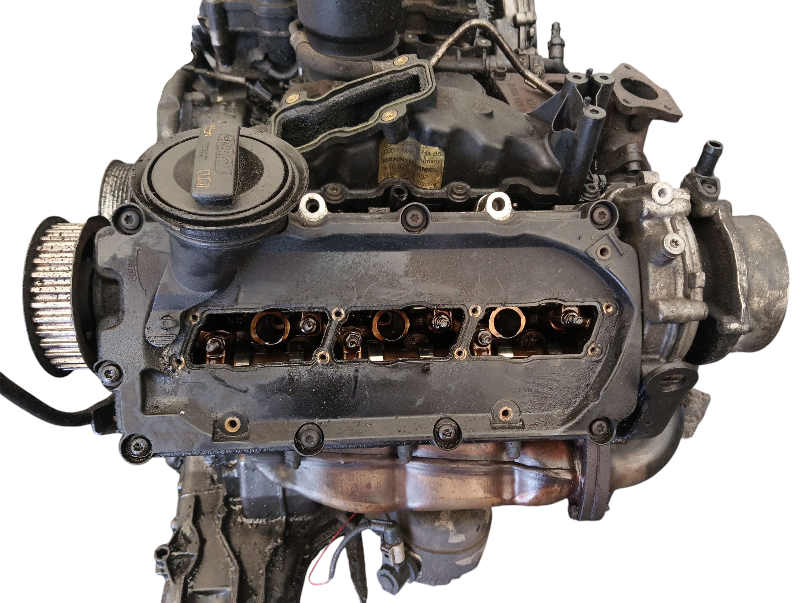 engine pillar AUDI A6 C6 3.0 TDI 240KM 176kW CDYA CDY 228 TYS