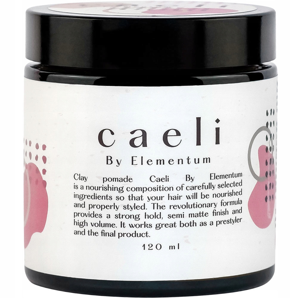 Pomada Glinka do Włosów MOCNA Matowa By Elementum Caeli 120ml