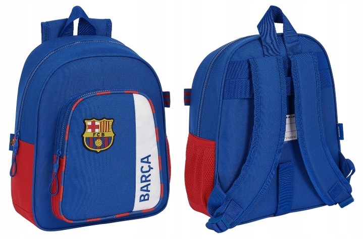 Plecak dziecięcy dla przedszkolaka 33 cm Fc Barcelona Barca kolekcja kibica