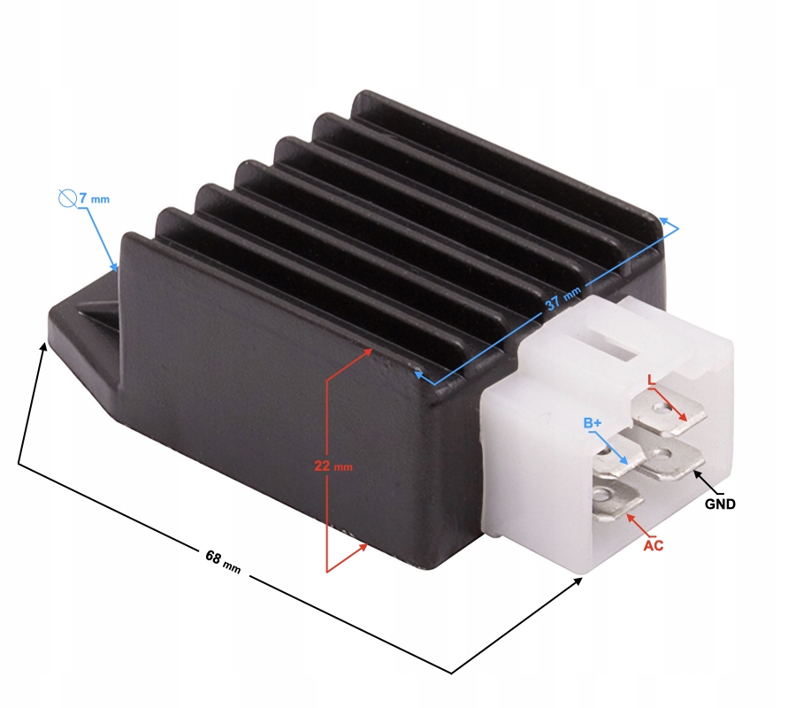 REGULATOR NAPIĘCIA DO MOTOROWERU RANGER CLASSIC