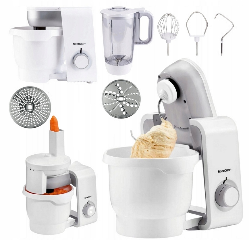 Robot Kuchenny Silvercrest Blender Mikser 7W1 550W
