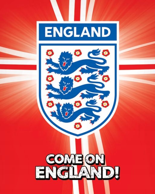 

England F.a (Come On England!) - plakat 61x91,5 cm