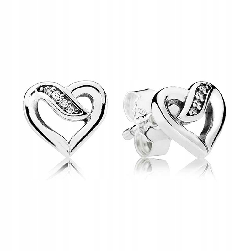 Stříbrné náušnice Ag 925 Srdce IM0860623KS