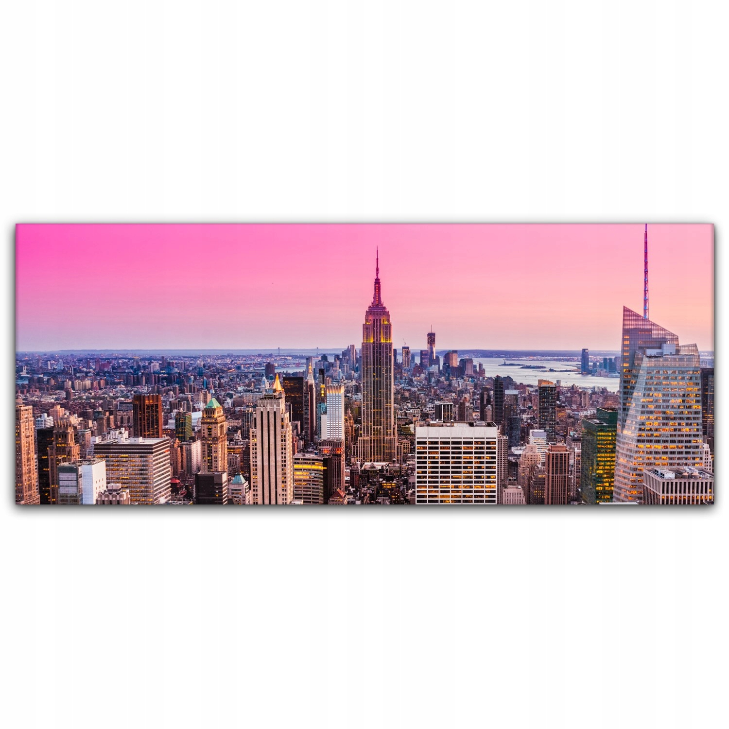 

Canvas na ramie na ścianę 125x50 Manhattan Miasto