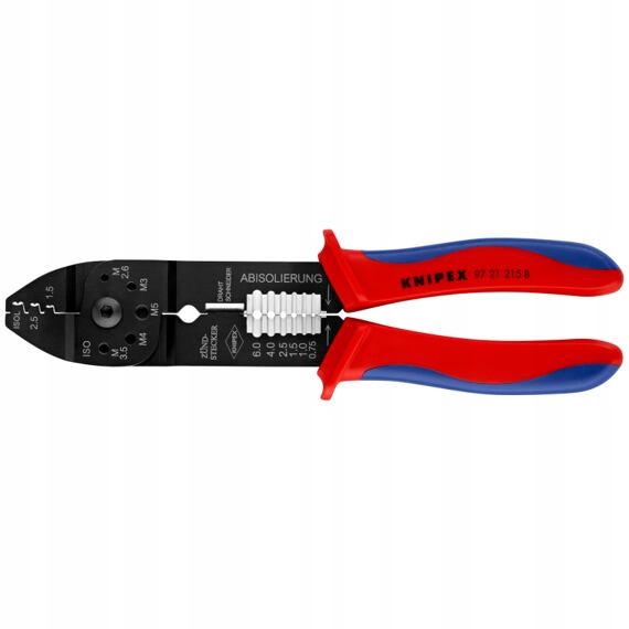 Knipex kleště na neizolované otevřené konektory, 6,3mm 9721215B