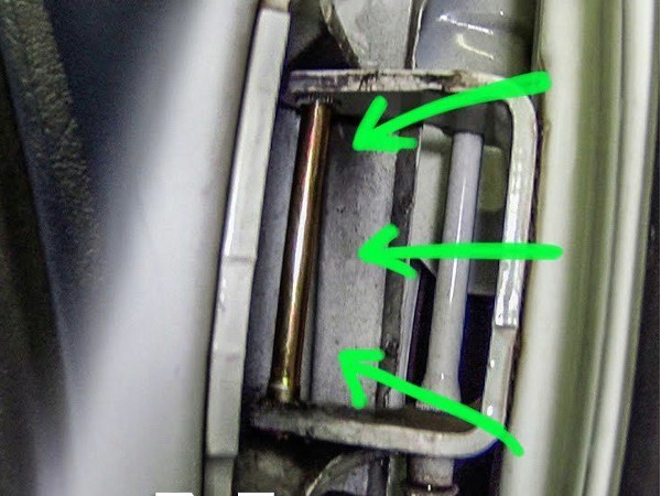 KOŁEK TRZPIEŃ PIN ZAWIASU DRZWI HONDA CIVIC ACCORD Numer katalogowy części ERT-995100