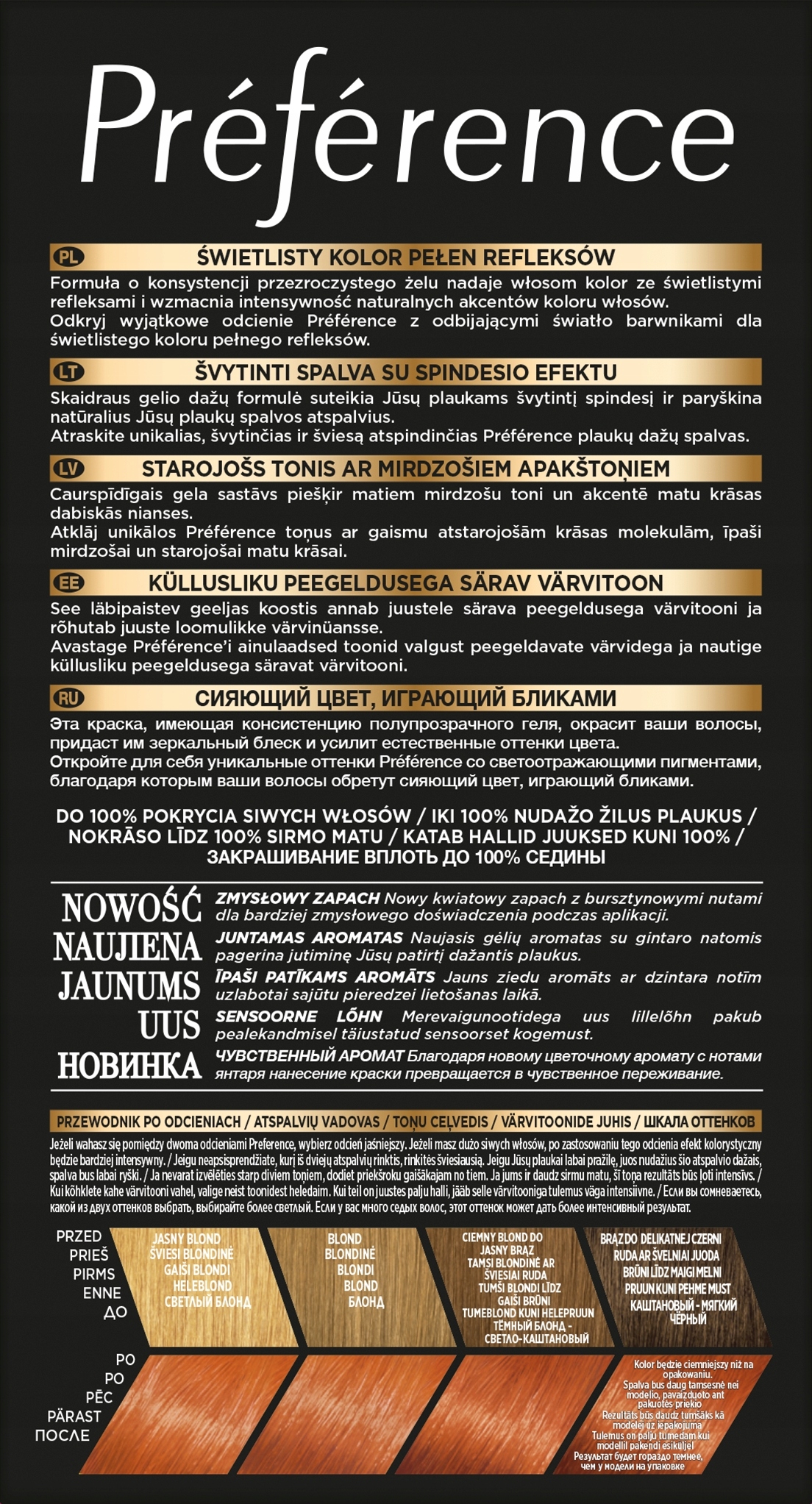 Loreal Preference trwała farba do włosów 74 Miedź Mango Marka L'Oréal Paris