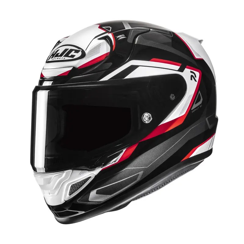 Integrálna športová motocyklová prilba Hjc Rpha 12 Brels Black/White/Red M