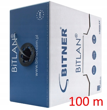 Przewód Utp 6 skrętka Bitner 100m