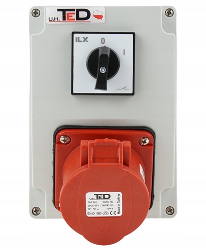 Stavební Rozvaděč Combopol Sada 1 X 400V 16A/5P Vypínač 0-1