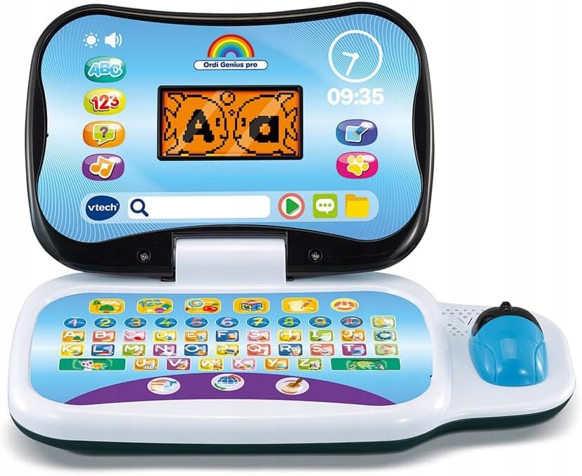 Laptop Komputer Edukacyjny Dla Dzieci VTech Ordi Genius Pro 3-7 Lat j.Franc