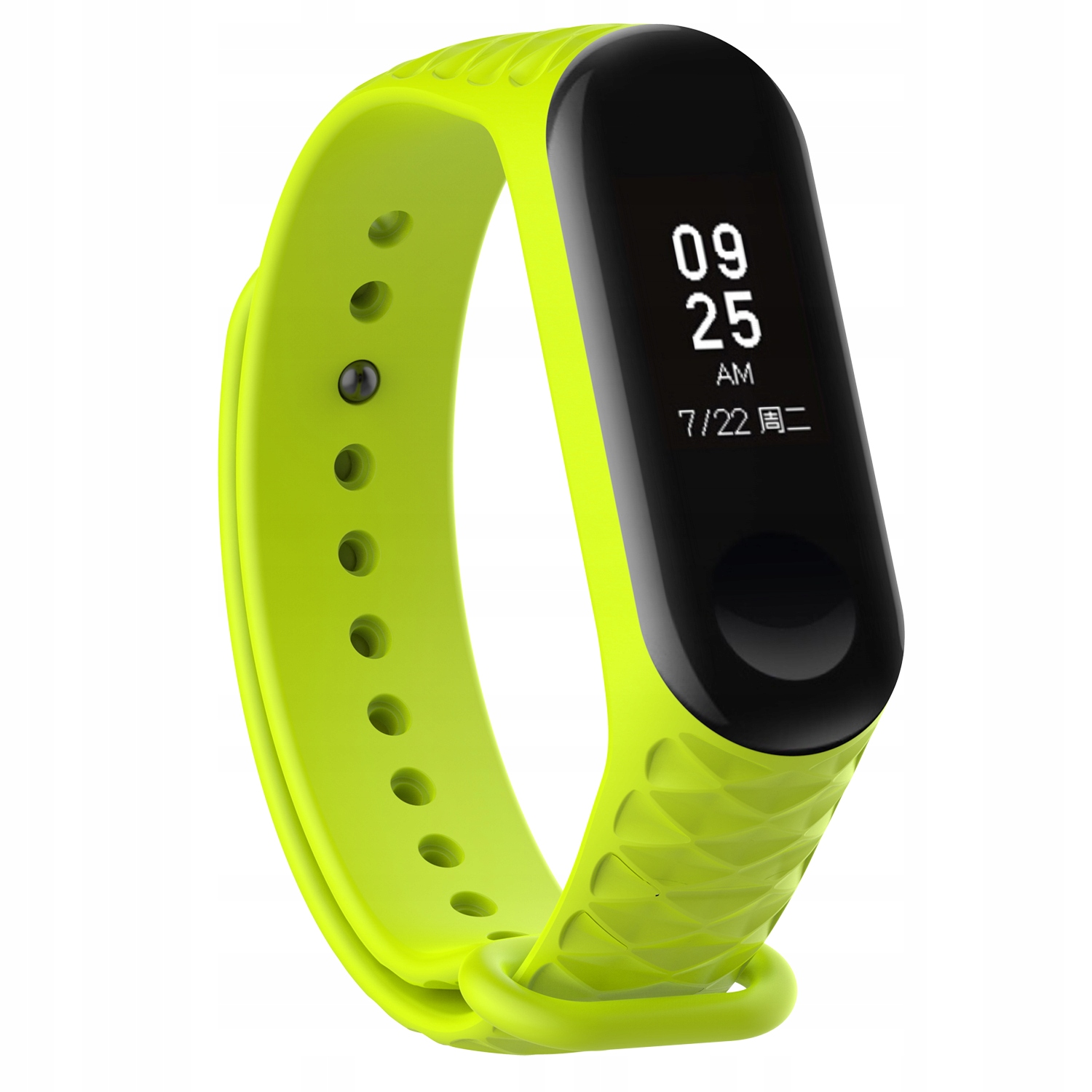 

Opaska Xiaomi Mi Band 3/4 Diament Limonkowa
