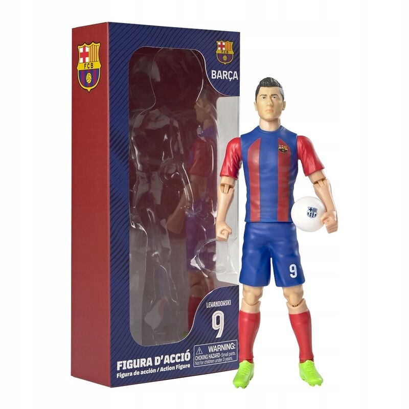 Akční figurka Fc Barcelona Robert Lewandowski 20 cm Banbo Toys