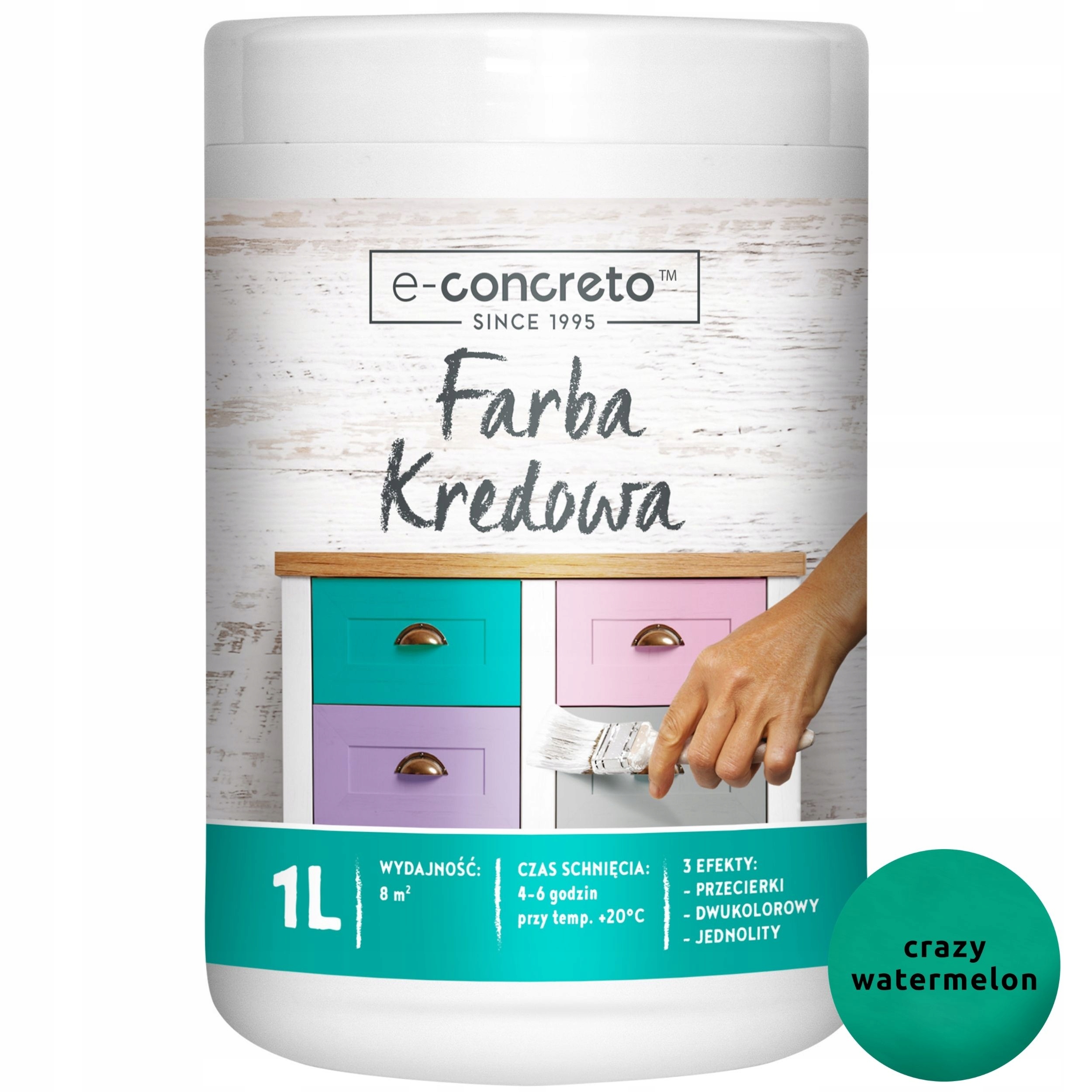 

Farba Kredowa do Renowacji Mebli |crazy Watermelon