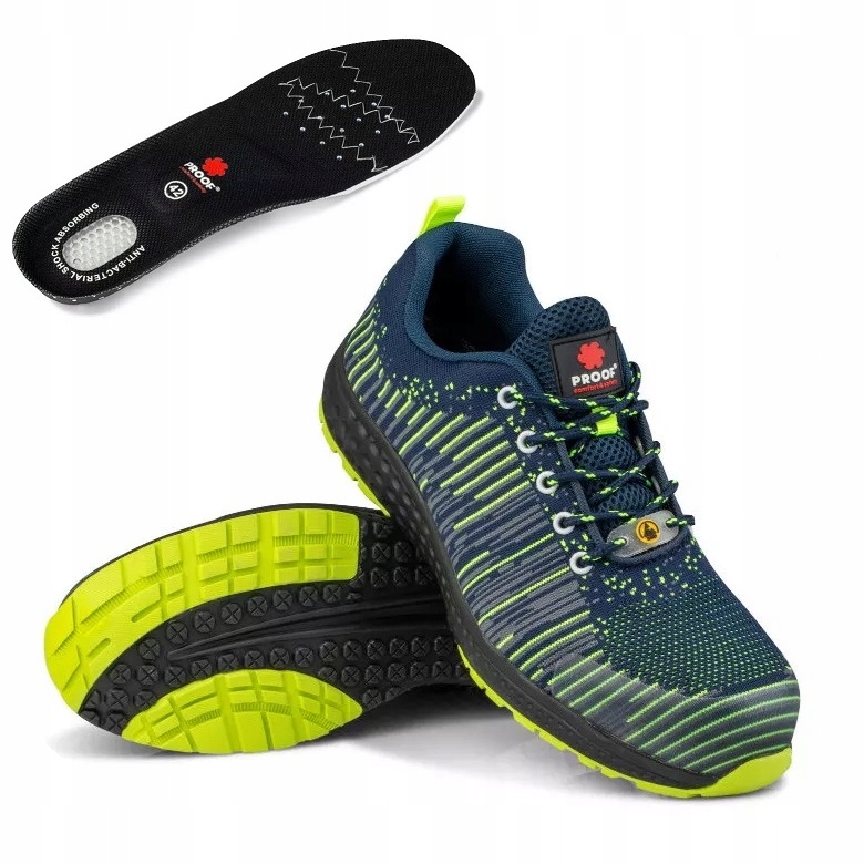 

Buty Robocze Amortyzujące Lekkie Proof Lux S1P Esd