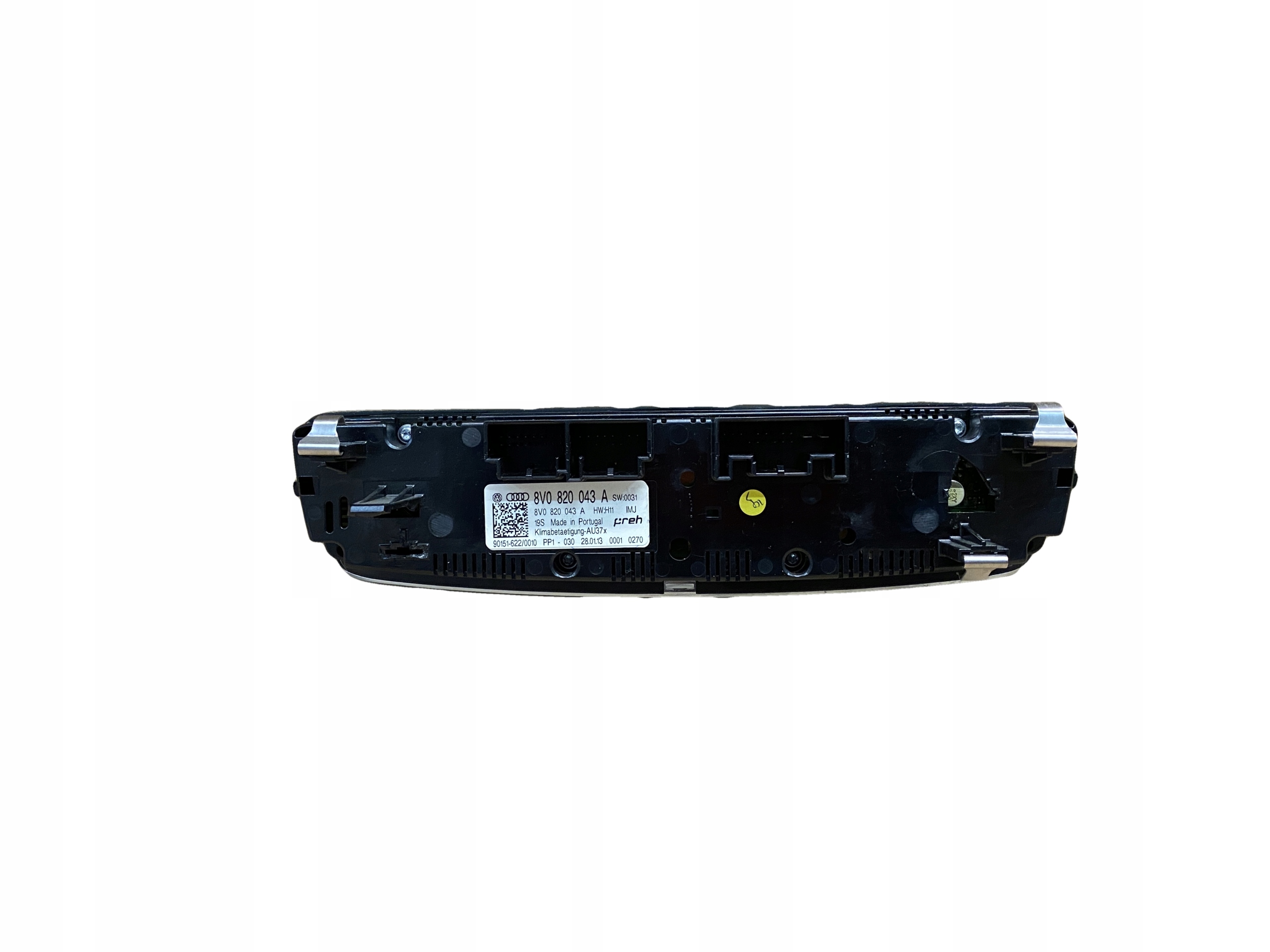 AUDI A3 8V Unite commande clima 8V0820043A