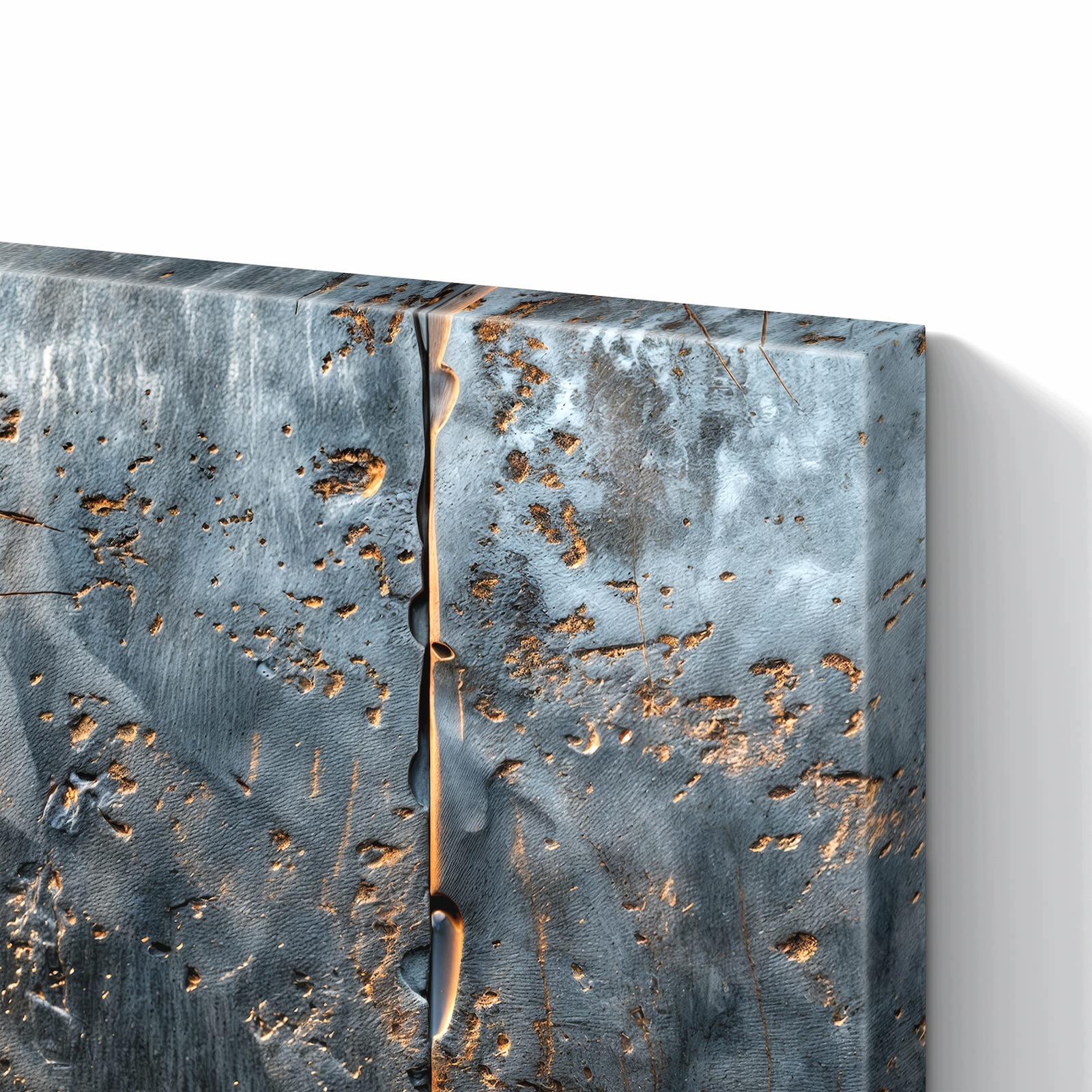 Magnetická tabule Textura kovu 90 × 60 cm