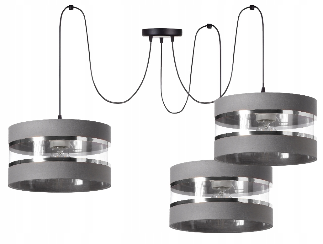 Závěsné Stropní Svítidlo Spider Pavouk Stínidla 30 CM Led Edison E27