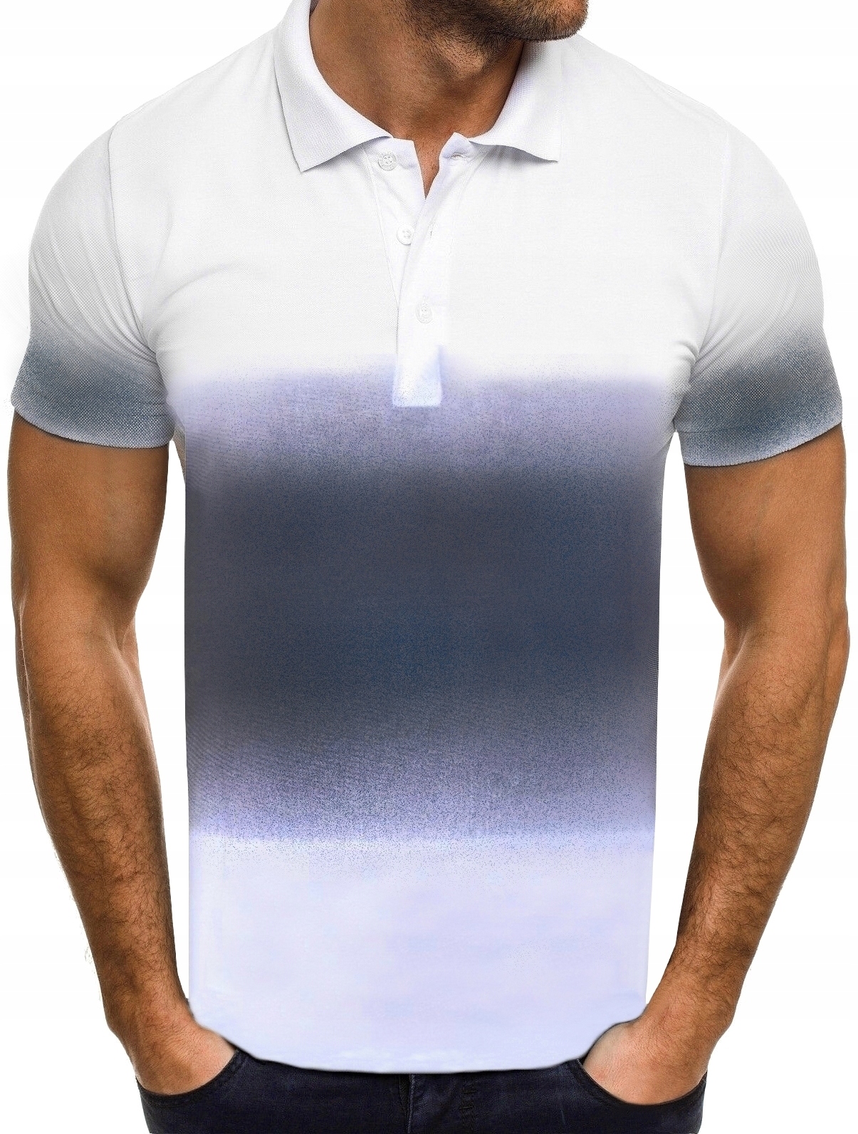 

Polówka Męska Koszulka Kołnierz Polo