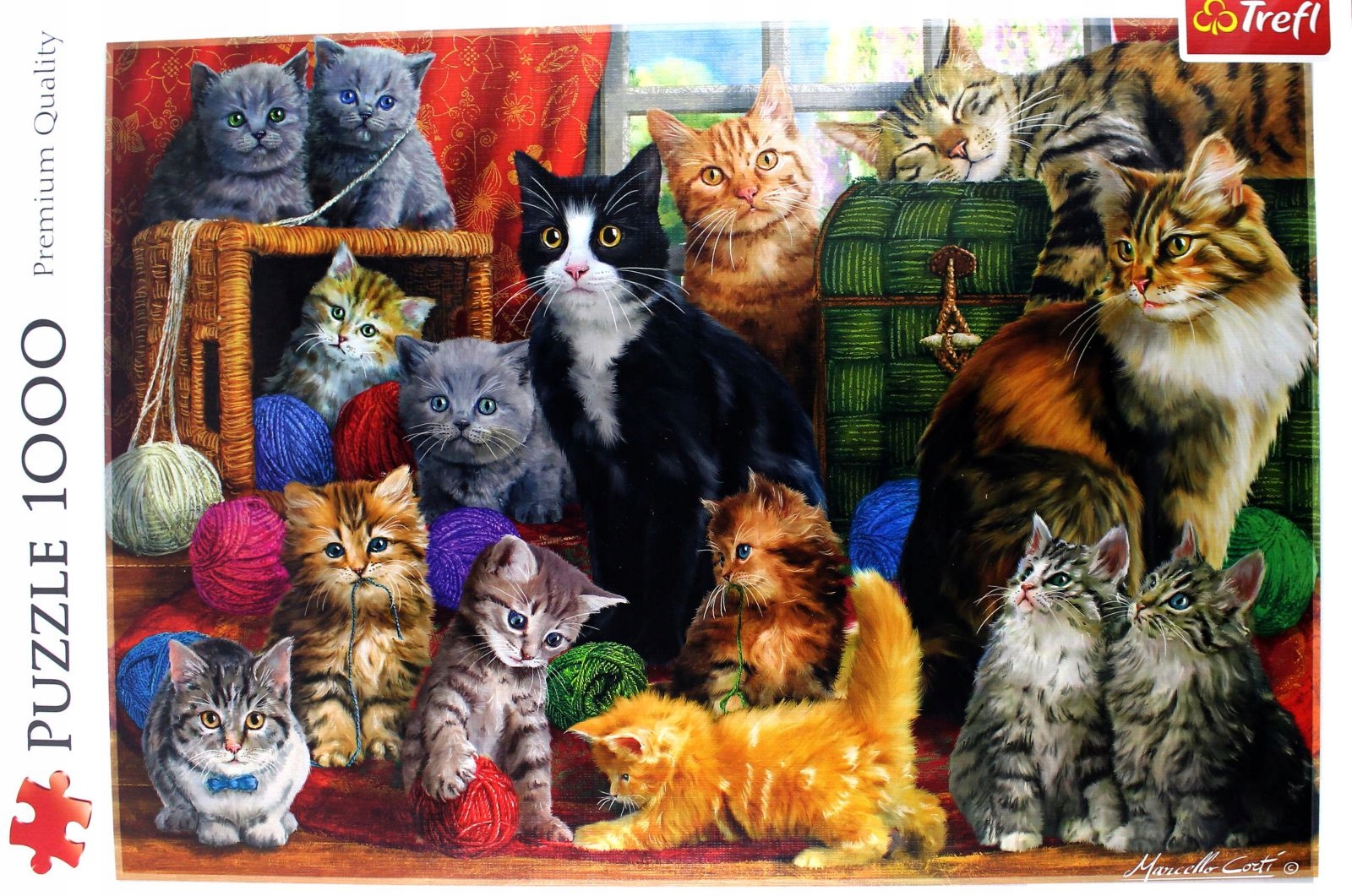 

Trefl 1000 El. Kocie Spotkanie (puzzle)