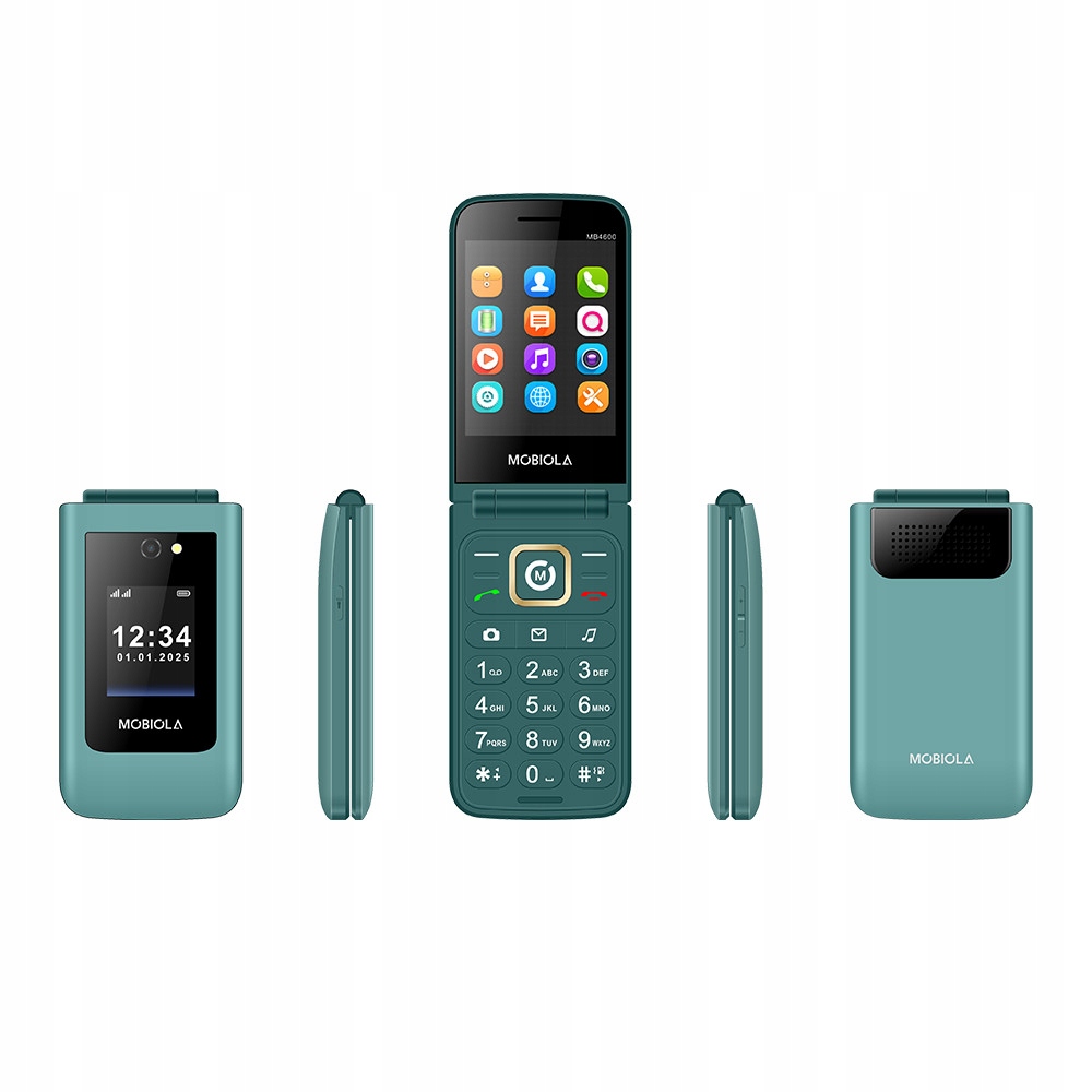 Mobilný telefón Mobiola MB4600 32 Mb 64 Mb 4G (lte) zelený