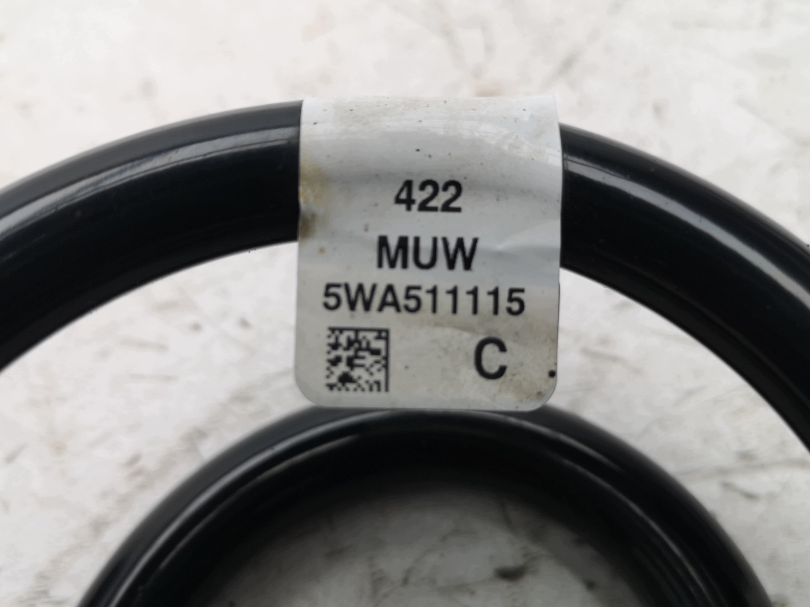spring springing rear part VW Golf VIII 5WA511115 new original