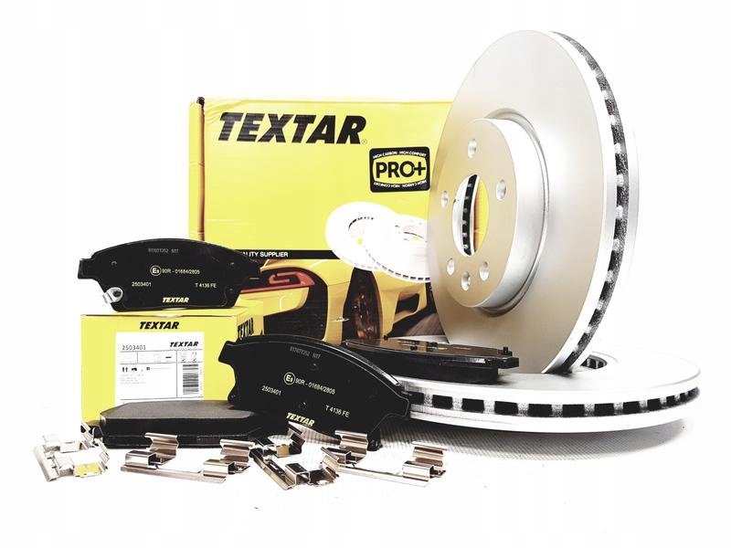 

Textar Tarcze+klocki Przód Chevrolet Cruze 300MM