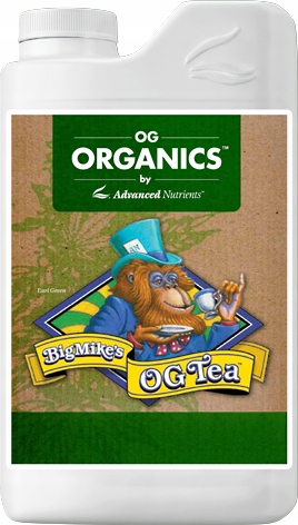 Advanced Nutrients Organics Big Mike Og's Tea 1L organický stimulant,