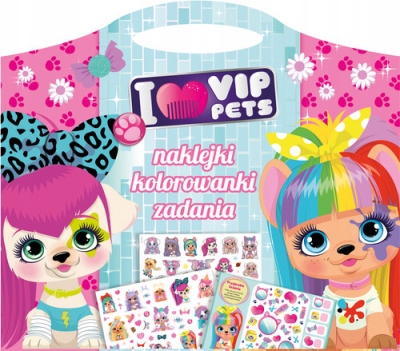 I love my Vip Pets. Naklejki, kolorowanki, zadania