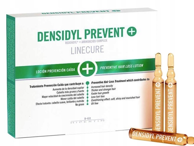 Hipertin Linecure Densidyl Prevent Ampułki przeciw wypadaniu włosów 12x1