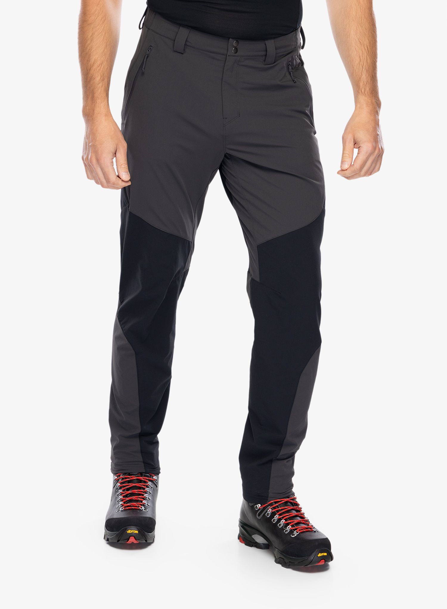 Trekové kalhoty Rab Torque Mountain Pants anthracite/black 34 (L)