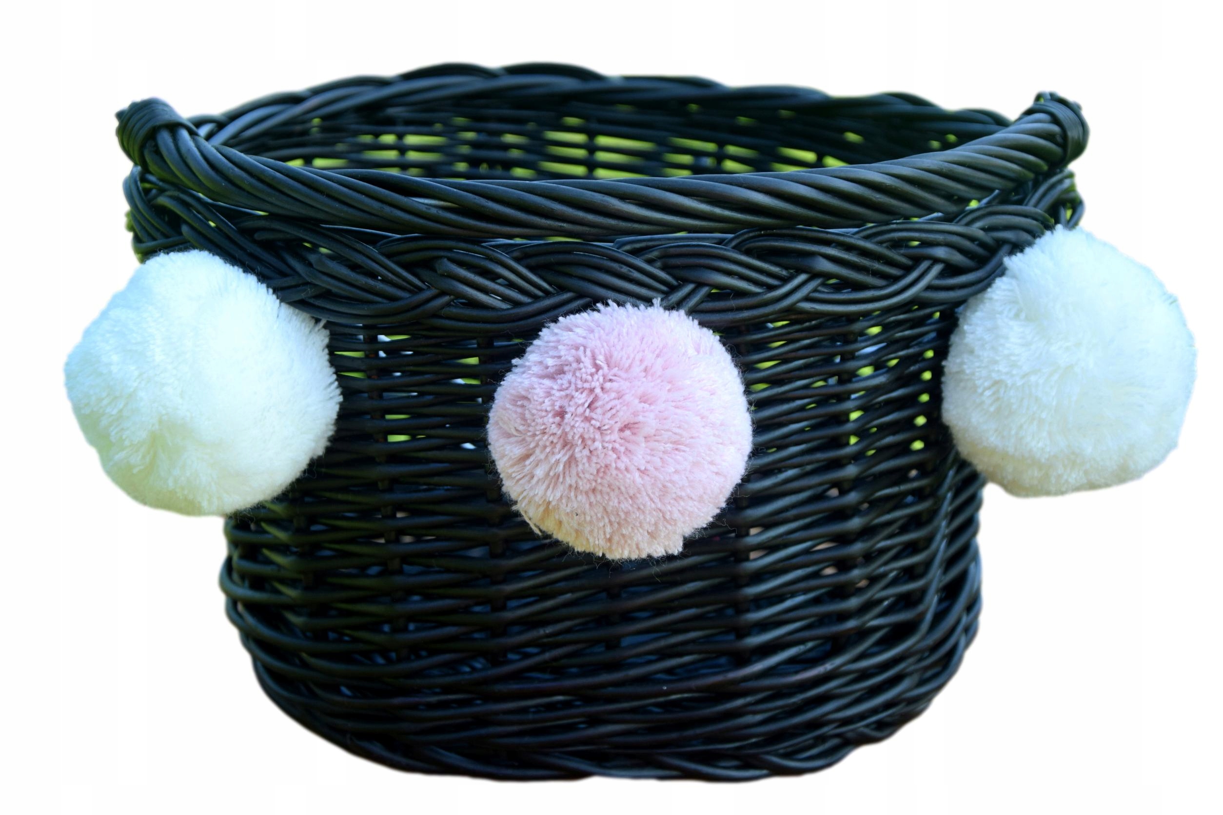 Kosz dla dziecka Koszyk wiklinowy na rowerek