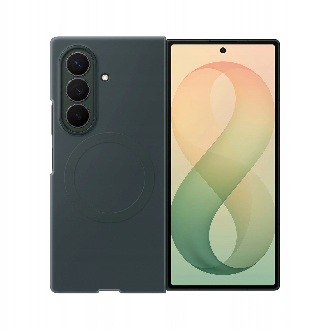 Puzdro Samsung Silicone Magnet Case pre Samsung Galaxy Z Fold 8 s MagSafe