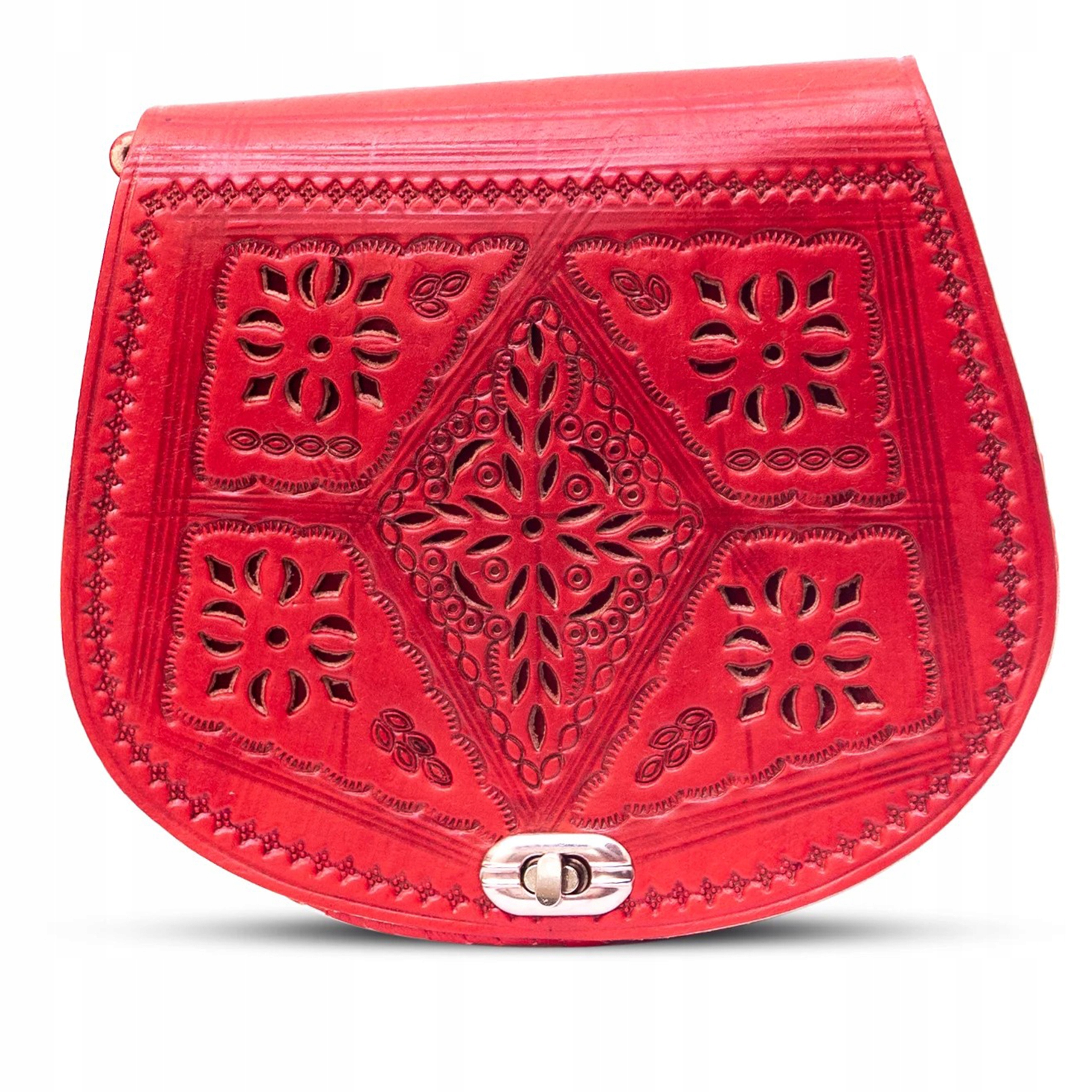 Dámská Kabelka Přes Rameno kožená kabelka přes rameno Orientální etnická z Maroka