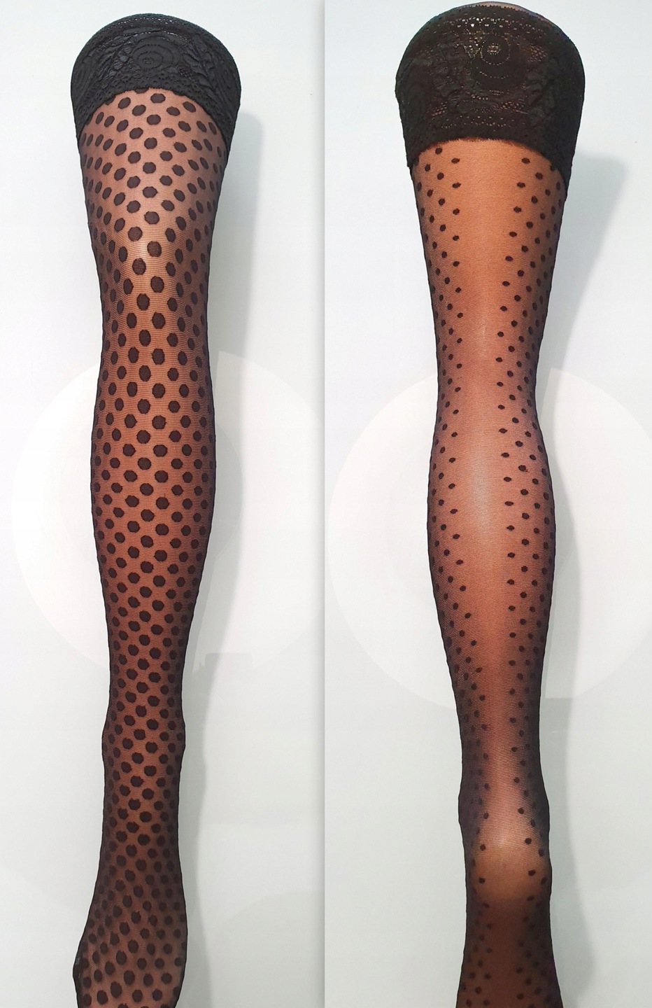 

Pończochy Samonośne 20 den Size Plus 7 \ 8