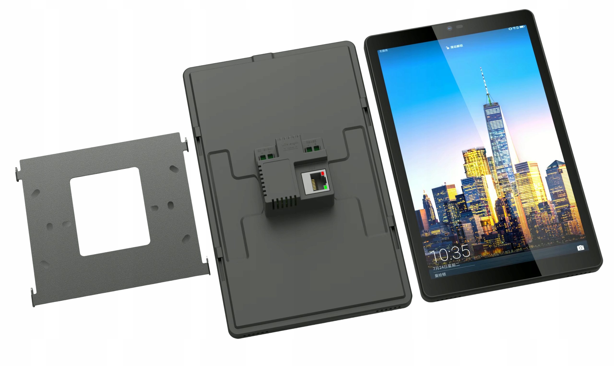 Ekran Monitor Panel Ścienny Android Poe 230V WiFi Home Assistant Tuya 8 cal