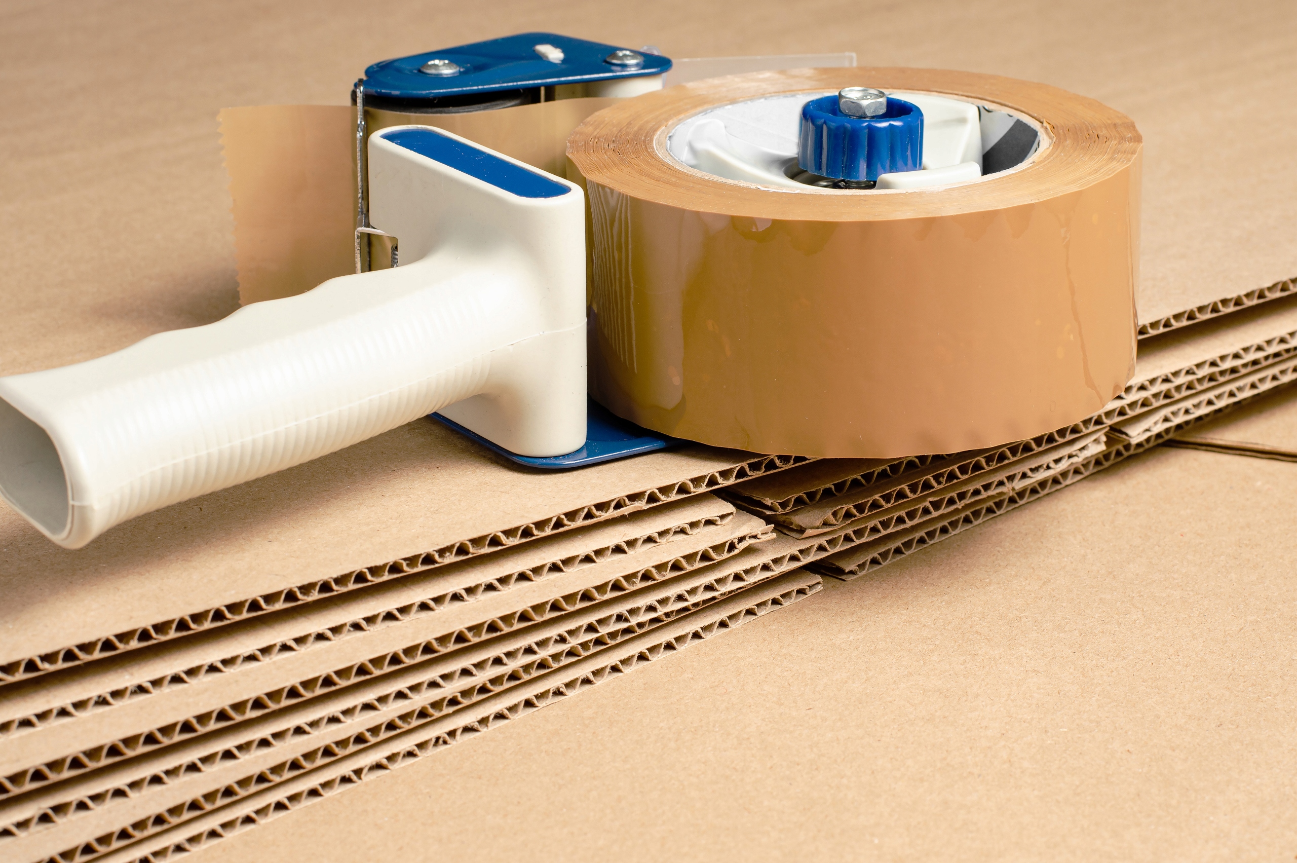 TAŚMA PAKOWA 48/100y KLEJĄCA BRĄZOWA SMART Kolor brązowa