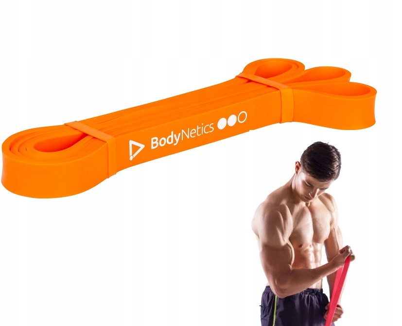 GUMA DO NAUKI PODCIĄGANIA WSPARCIE 15-25kg MEDIUM Marka BodyNetics