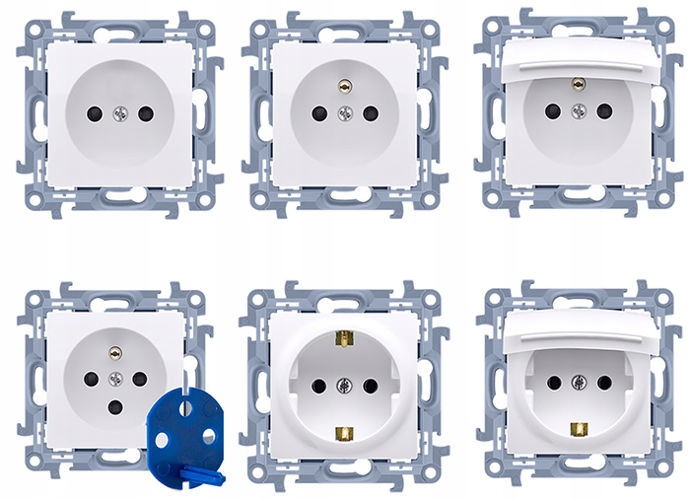 RAMKA POJEDYNCZA BIAŁY - CR1/11 SIMON 10 Rodzaj pojedyncza
